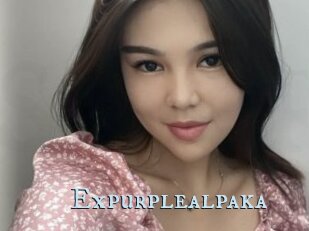 Expurplealpaka