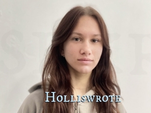 Holliswrote