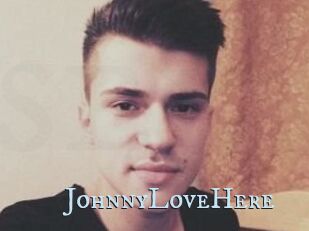 JohnnyLoveHere