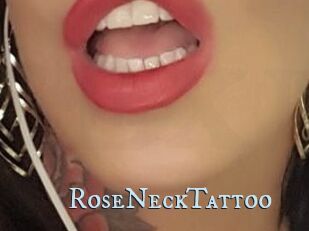RoseNeckTattoo