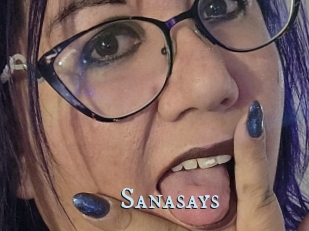 Sanasays