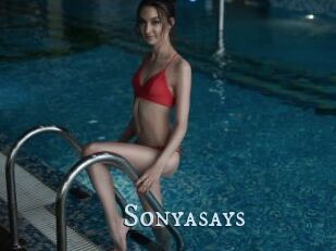 Sonyasays